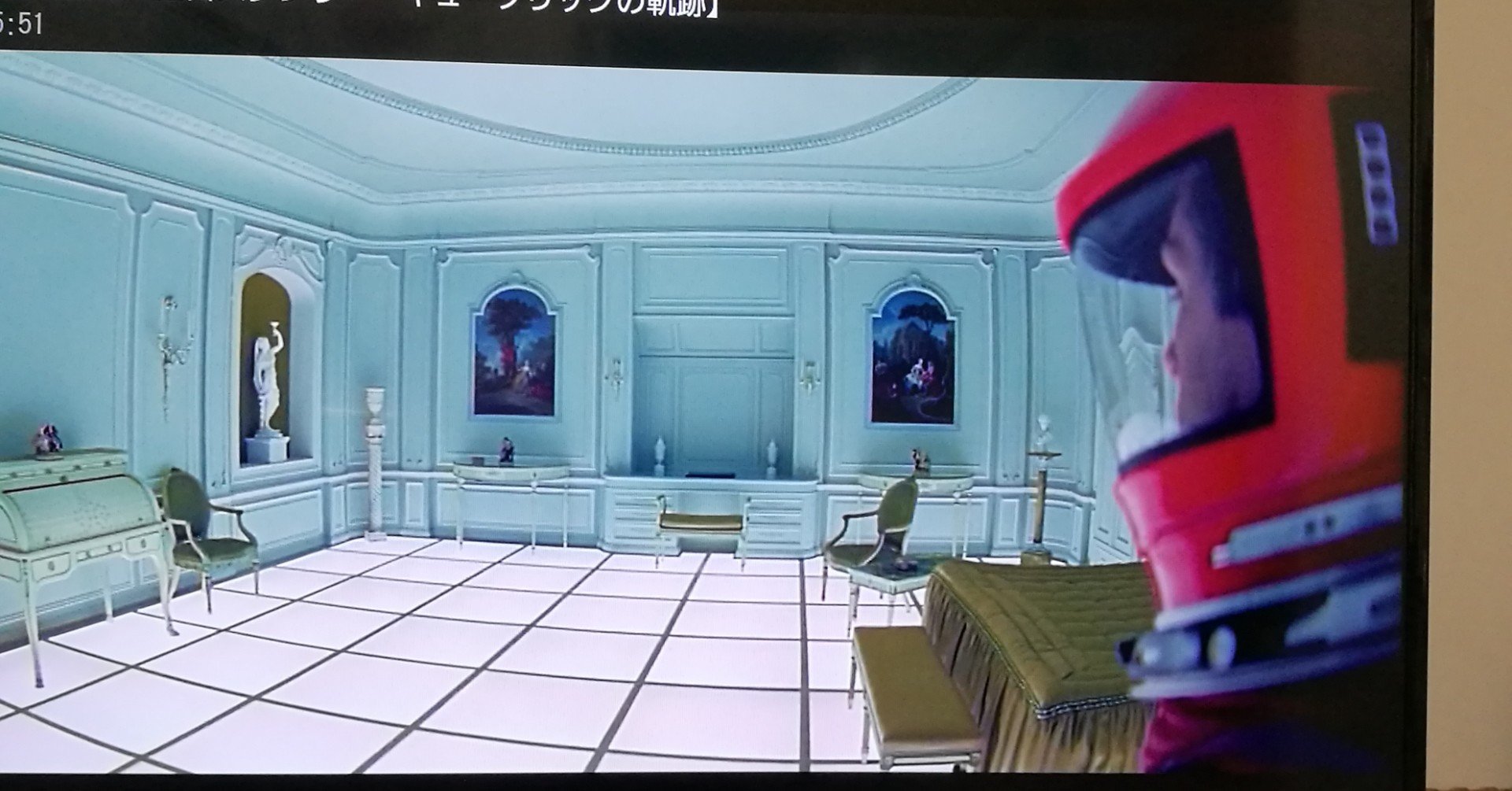 ２００１年宇宙の旅 ボーマン船長が訪れた部屋の絵画は小説と違う Duchamp Note