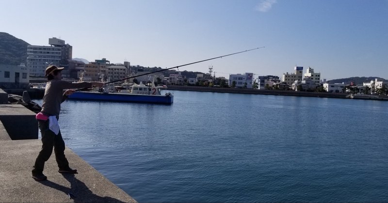 【家族釣り旅行 in 淡路島　デカアジとグレと小魚】