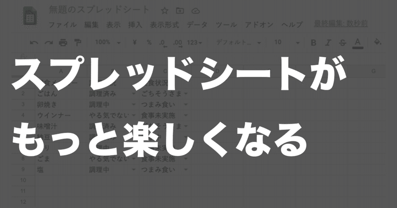 スプレッドシートでプルダウンメニューを作る方法 仕事が楽しくなる 千葉勇翔 Note スプレッドシートでプルダウンメニューを作る方法 仕事が楽しくなる 千葉勇翔 Note