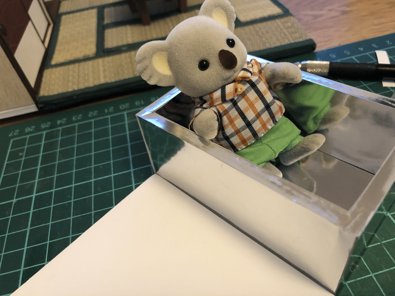 シルバニア団地を作る 風呂場編 Kanafett Note