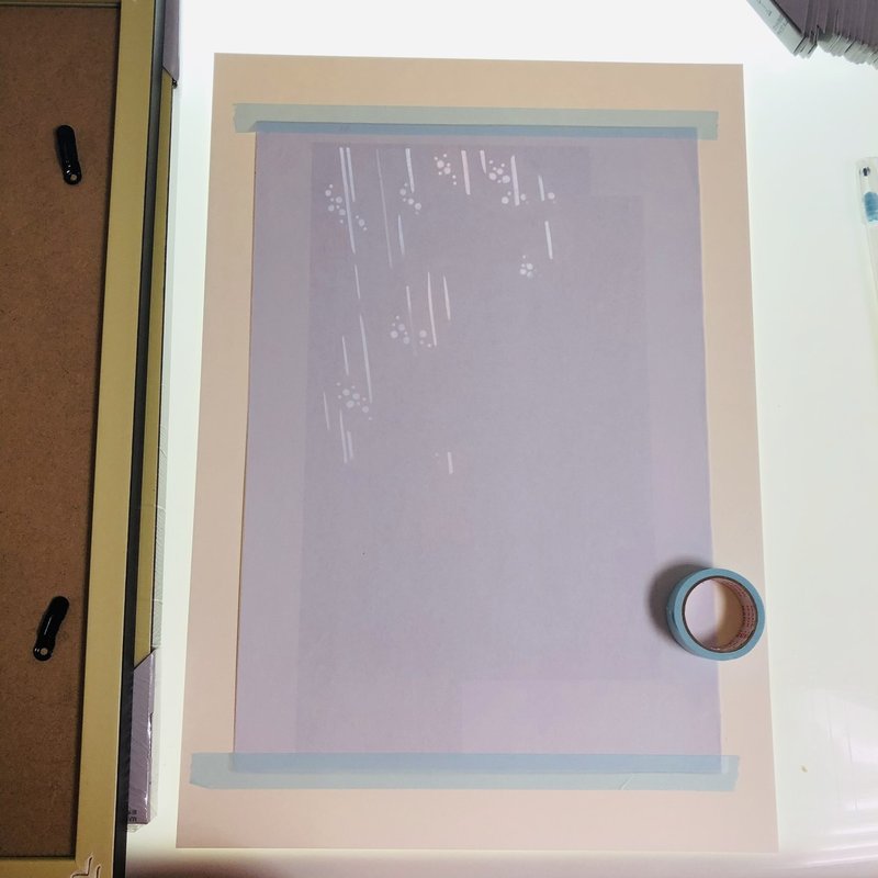 個展の準備 額装 ニトリのポスターフレーム 華色切絵 平石智美のカラー切り絵を楽しむnote Note