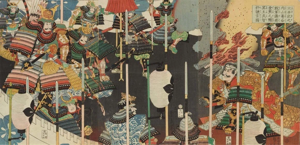江戸・明治時代の明智光秀はこんな顔をしていました｜太田記念美術館