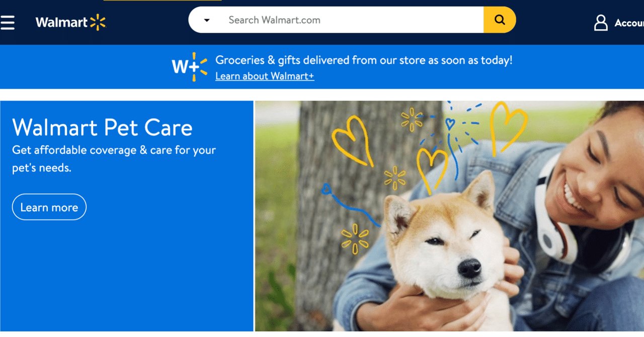 海外ペットテック スタートアップニュースまとめ12（Walmartのペットビジネス）｜海外の最新ペットビジネスに詳しくなれるnote