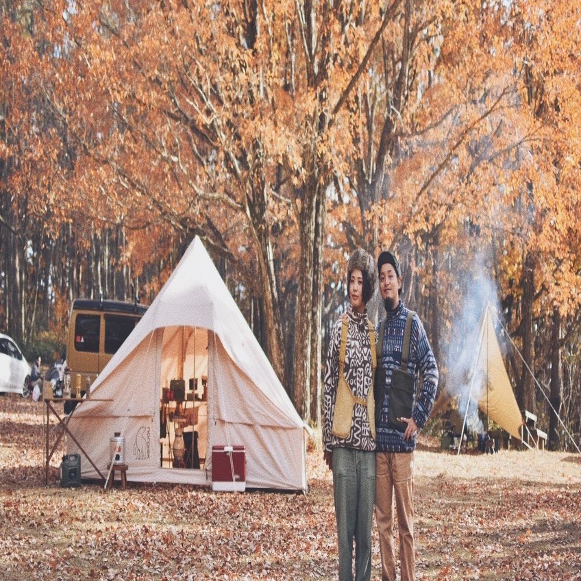 こだわりのヴィンテージギアで夫婦キャンプを楽しむ！ゆーかさん編