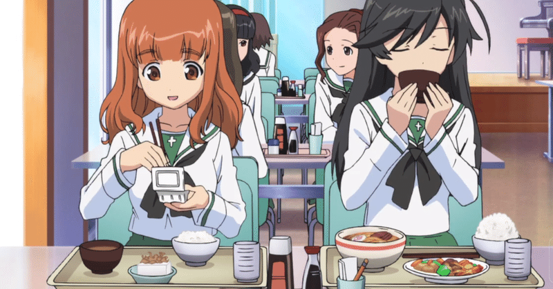 アニメ 強くなるには食事が大事なのかもしれない 20 11 20 re izen れいぜん note