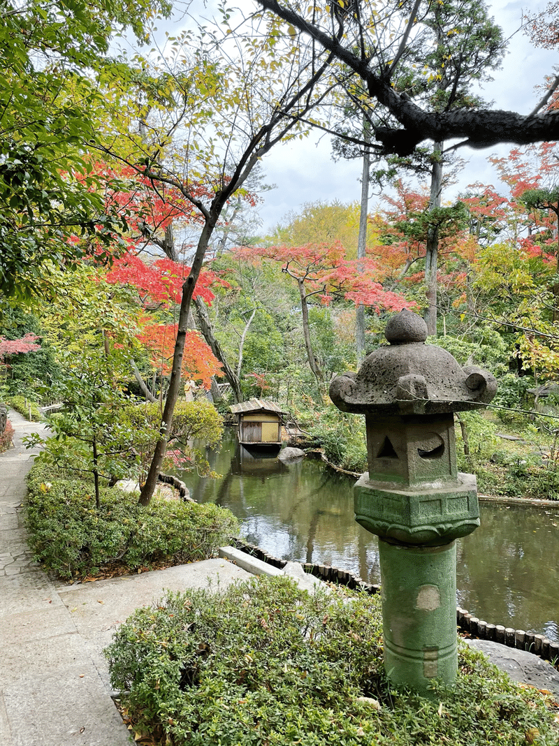 東京の休日 57 紅葉美しい庭園と国宝を愛でた午後のこと Mana まな Note 東京の休日 57 紅葉美しい庭園と国宝を愛でた午後のこと Mana まな Note