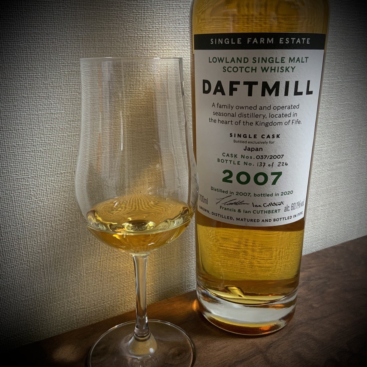 ダフトミル 2007 シングルカスク 日本向け - DAFTMILL 2007 SINGLE