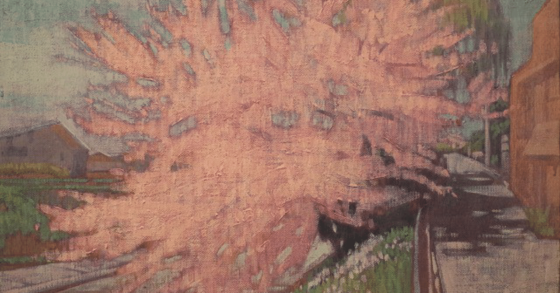 Eriokengo Sato 佐藤 健吾エリオ 「記憶の春」10号 油彩画｜井浦歳和