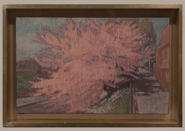 Eriokengo Sato 佐藤 健吾エリオ 「記憶の春」10号 油彩画｜井浦歳和