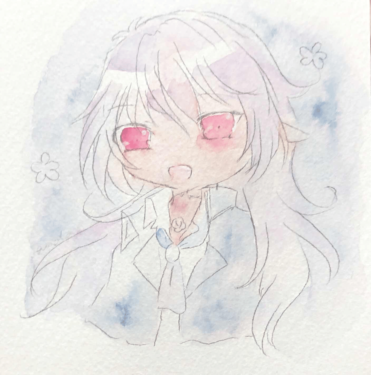 ここ最近描いた水彩絵｜日向 夏