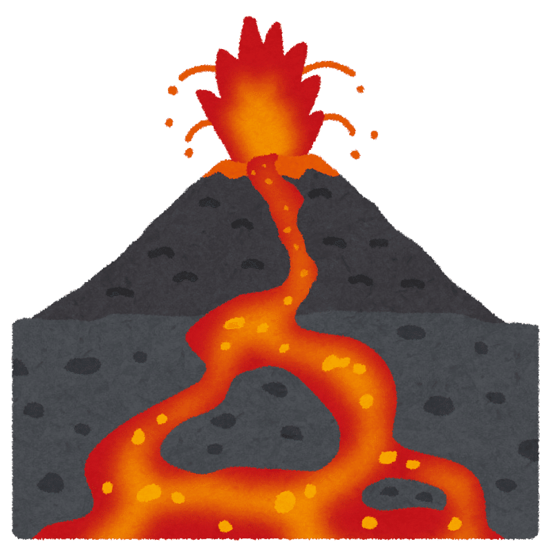 粉とカケラの混ざり具合で決める 火山性堆積物の分類part2 地質のきほん その6 ゆるく楽しむ Note