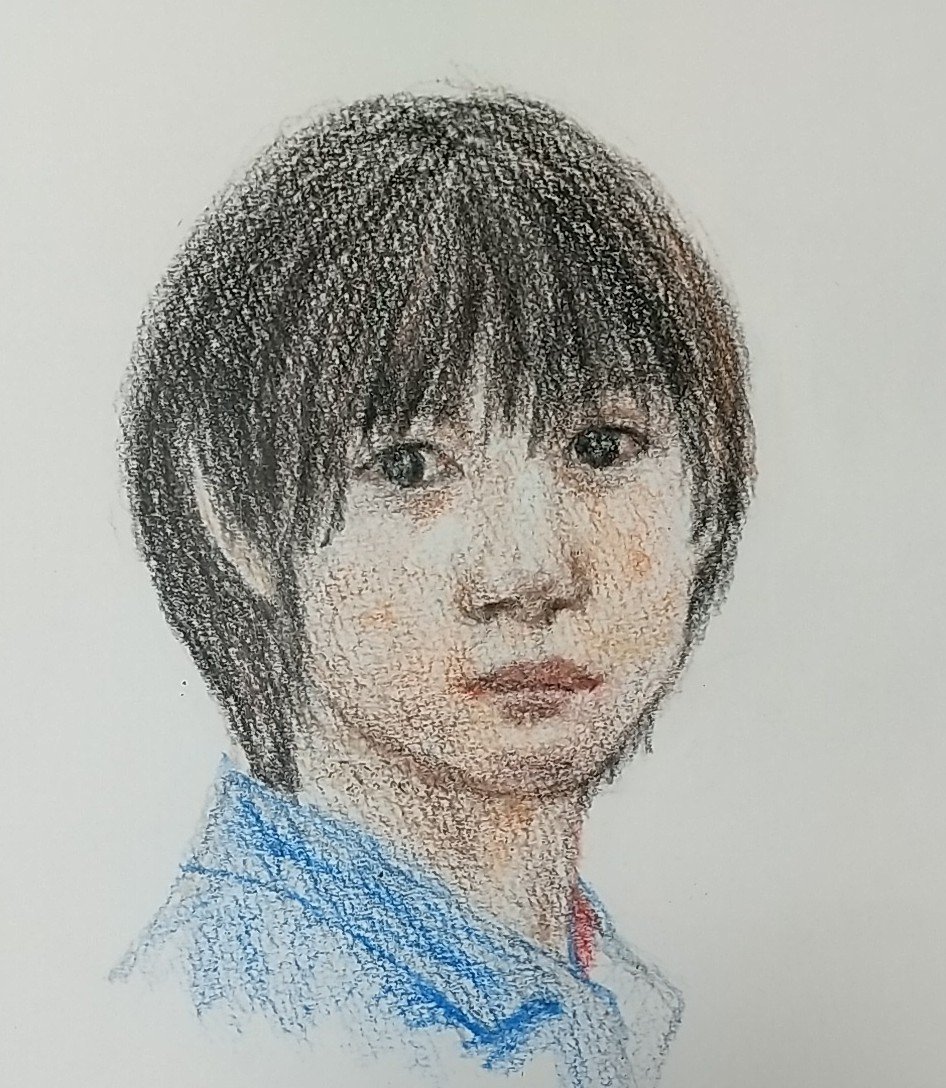 子役時代の神木隆之介君の似顔絵 しまりす工房 Note