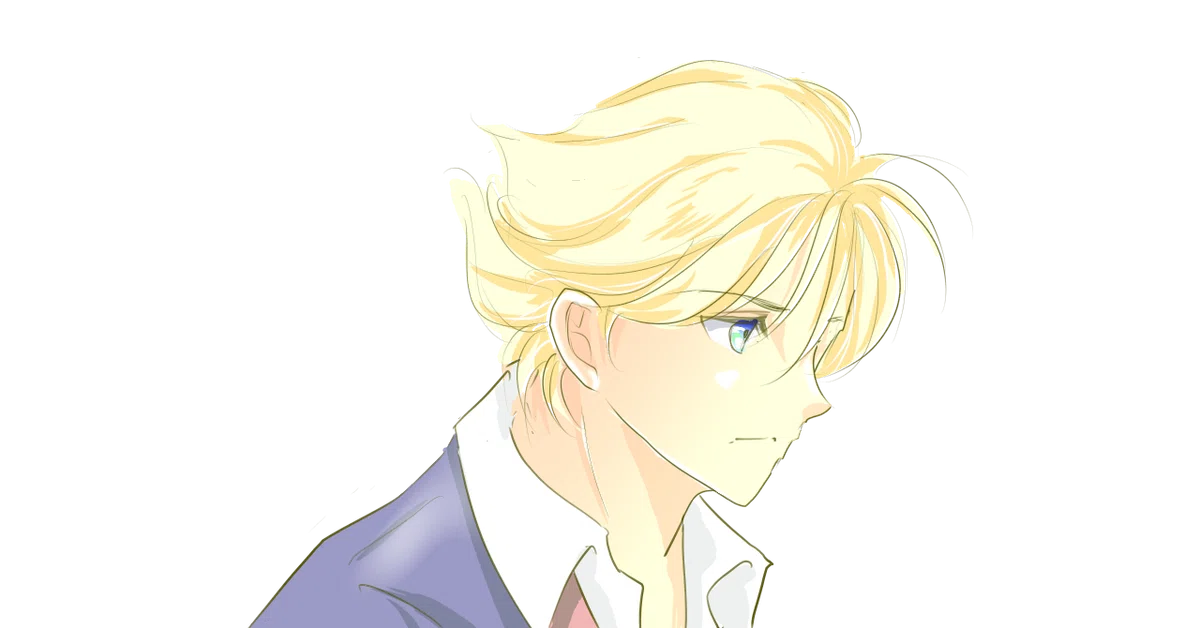 16振り向き前目真面目逆