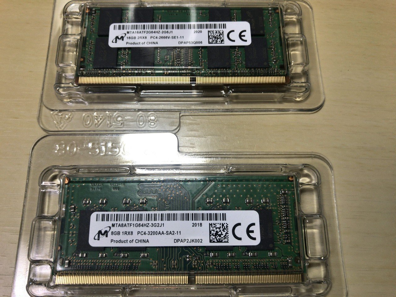 DDR4-3200 16GB 2枚が届きました。｜ruype｜note