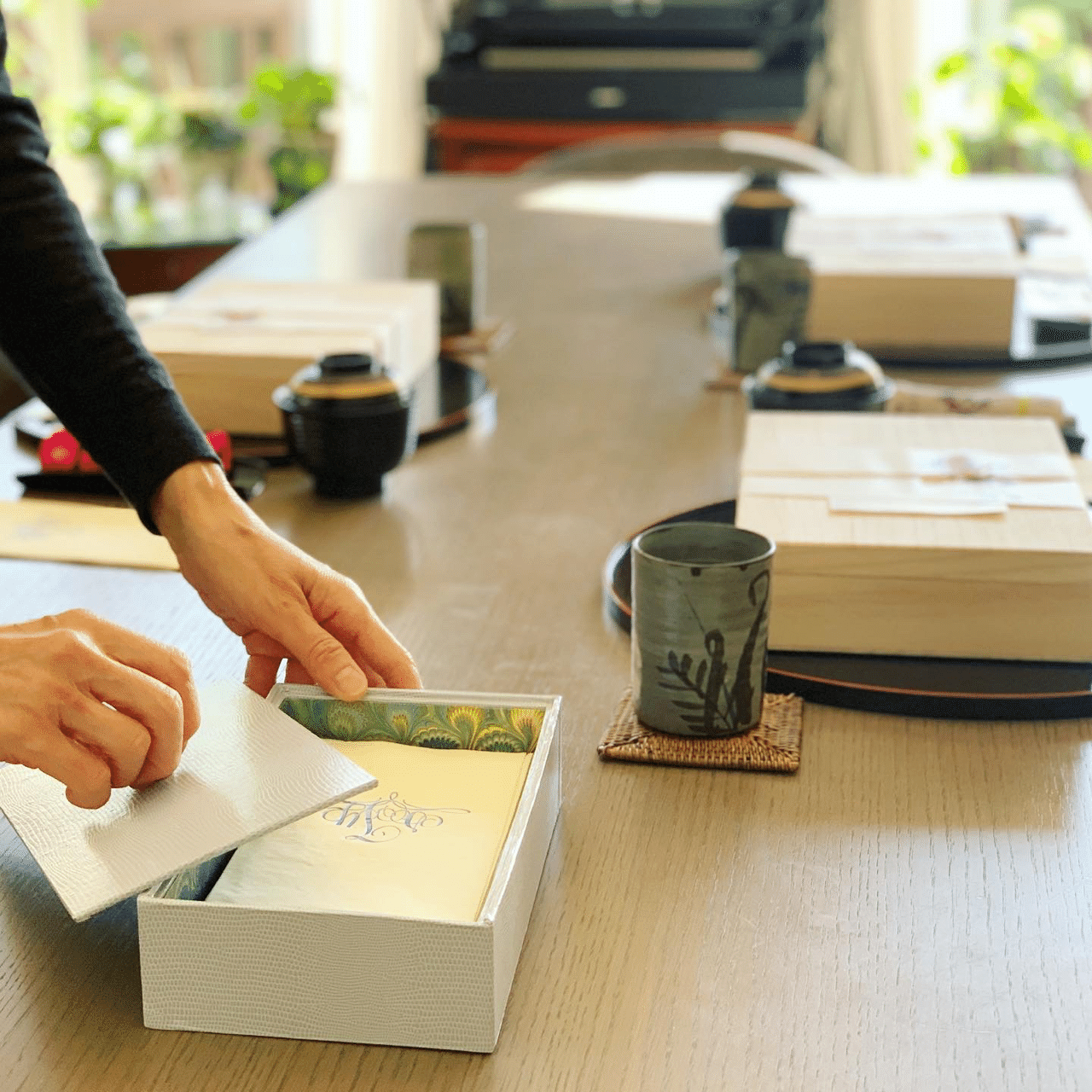 秋の“茶箱あそび” 2020.11｜みずのさちこ