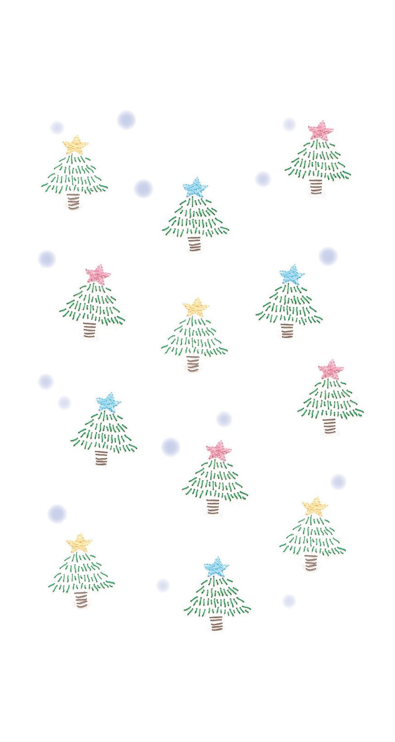 Iphone壁紙 クリスマスツリー ツキシロクミ Note