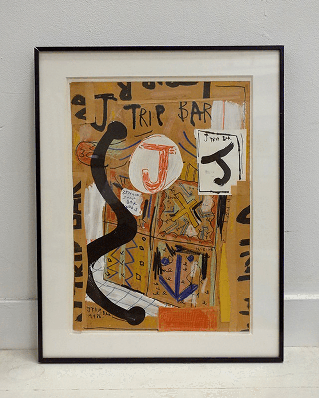 日比野克彦 アートポスター フォーク ナイフ スプーン ポスター