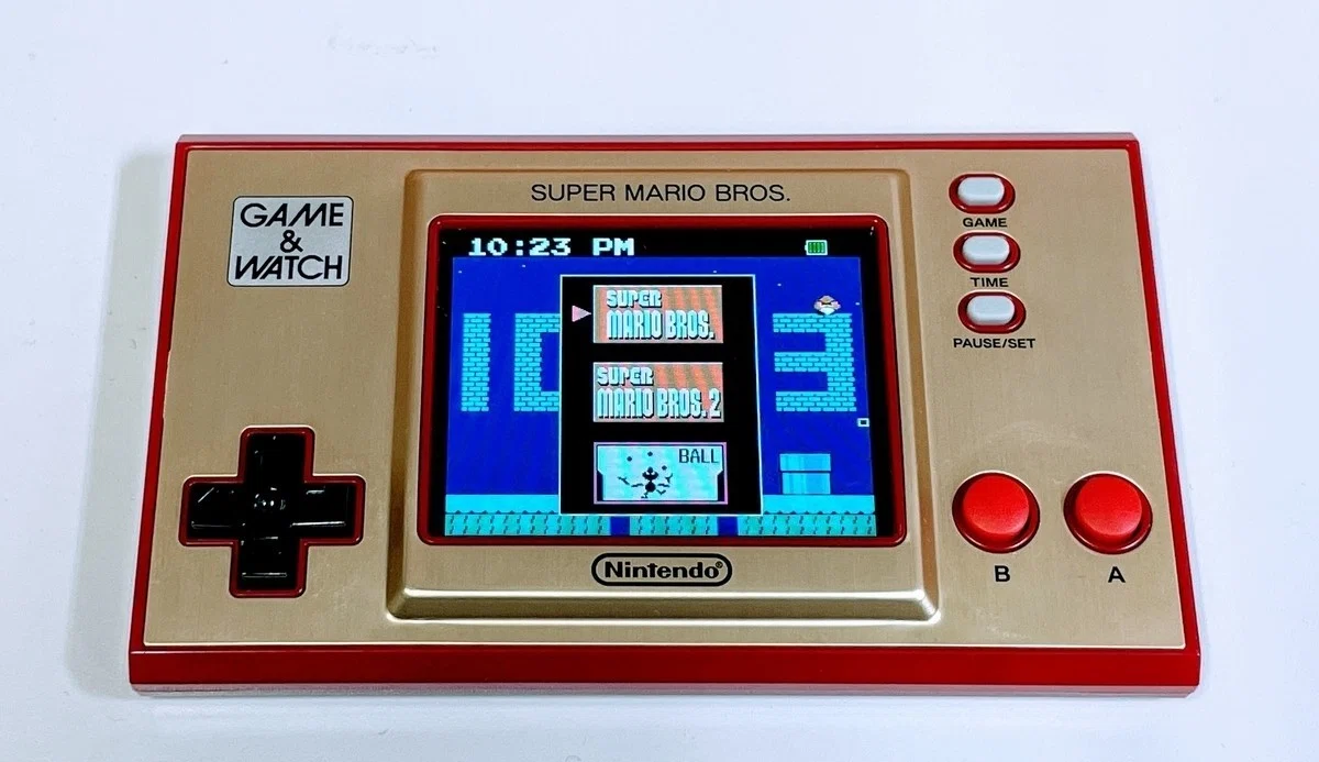 GAME&WATCH スーパーマリオブラザーズで久々のゲームウォッチ体験 