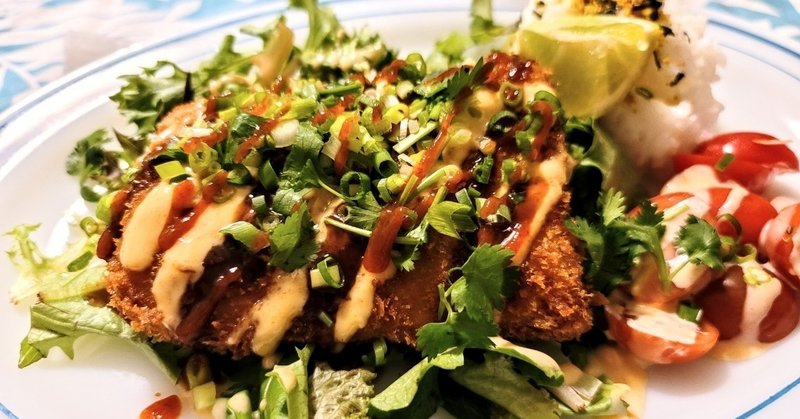 Ewayuri食堂 ハワイスタイル マヒマヒカツプレート Ewayuri エバユリ ハワイ在住 料理家 Note