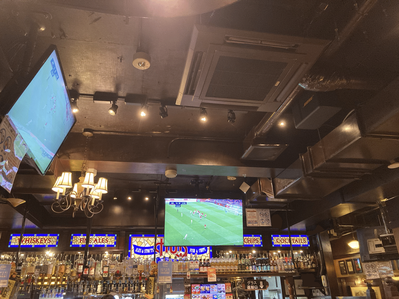 今日もhub柏店でサッカー観戦 浦和 Vs G大阪を観戦中 柏バカ一代 Note