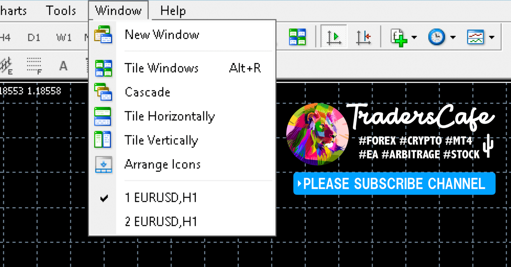Mt4 ウィンドウ チャート の整列をする方法 Fx Traderscafe Note