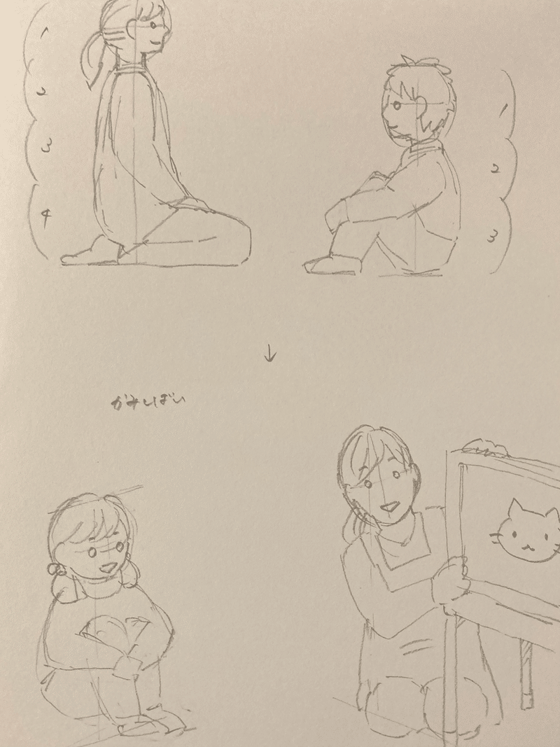 アラサー主婦 保育士目指すってよ 5 人物の描き方まとめ あんり Note