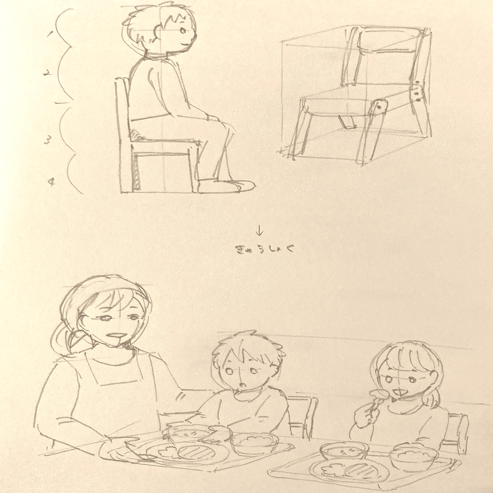 アラサー主婦 保育士目指すってよ 5 人物の描き方まとめ あんり Note