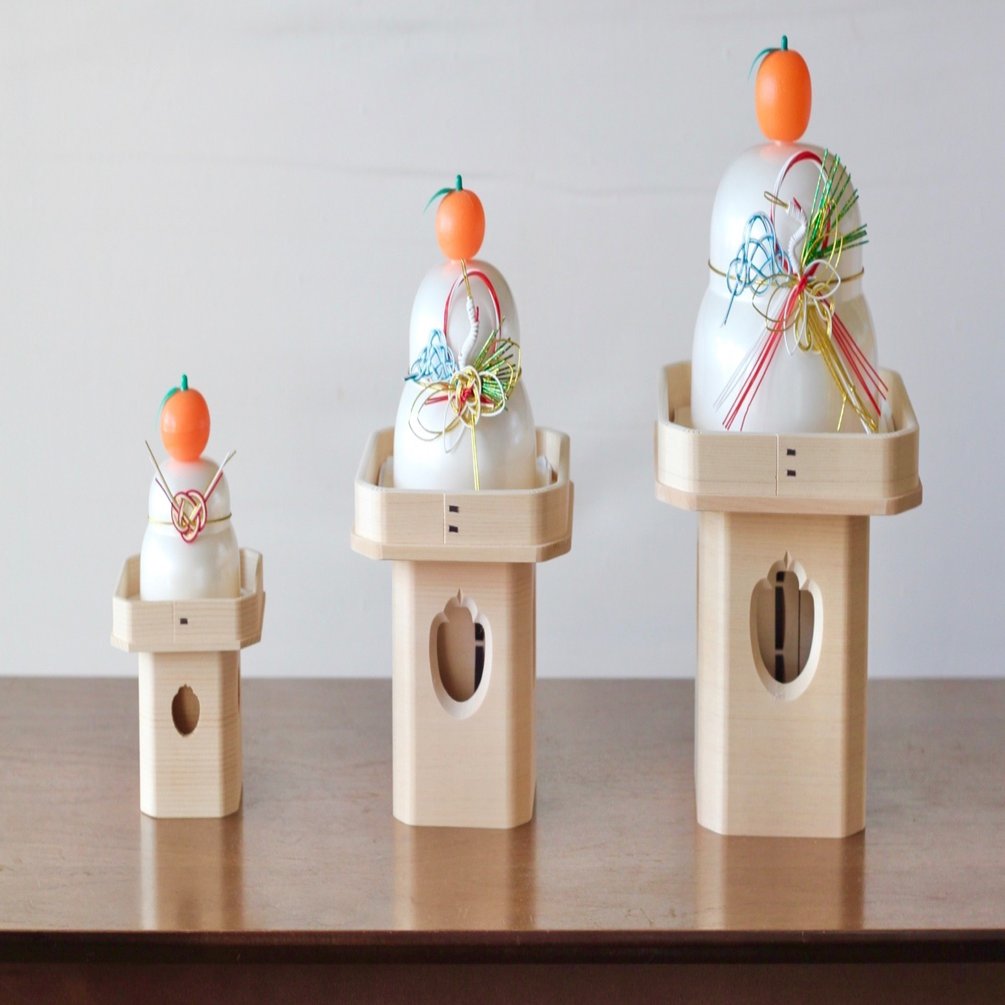 お正月の鏡餅の台、三方（さんぼう）発売開始！｜中村亜弓＠愛知の伝統