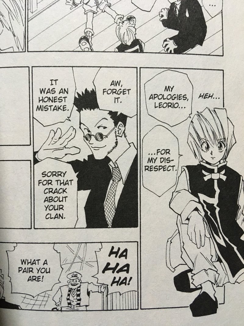 毎日読書感想文 Hunter X Hunter 1 英語版 11 22 Vol124 Hakatamax Note