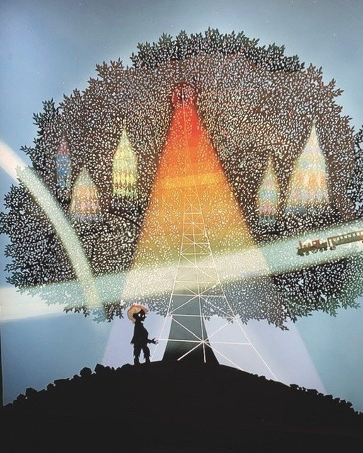 銀河鉄道の夜 箸セット 3本 藤城清治 30余年ぶりの再会『銀河