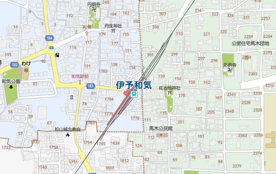 松山市和気町