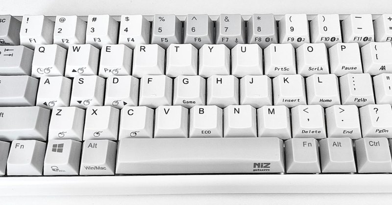 Niz 66キーボードのキーキャップを変更した話 Funhouse Note