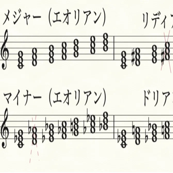 ポピュラー和声学「機能和声とは違ったモードの世界 その2」｜しもきん