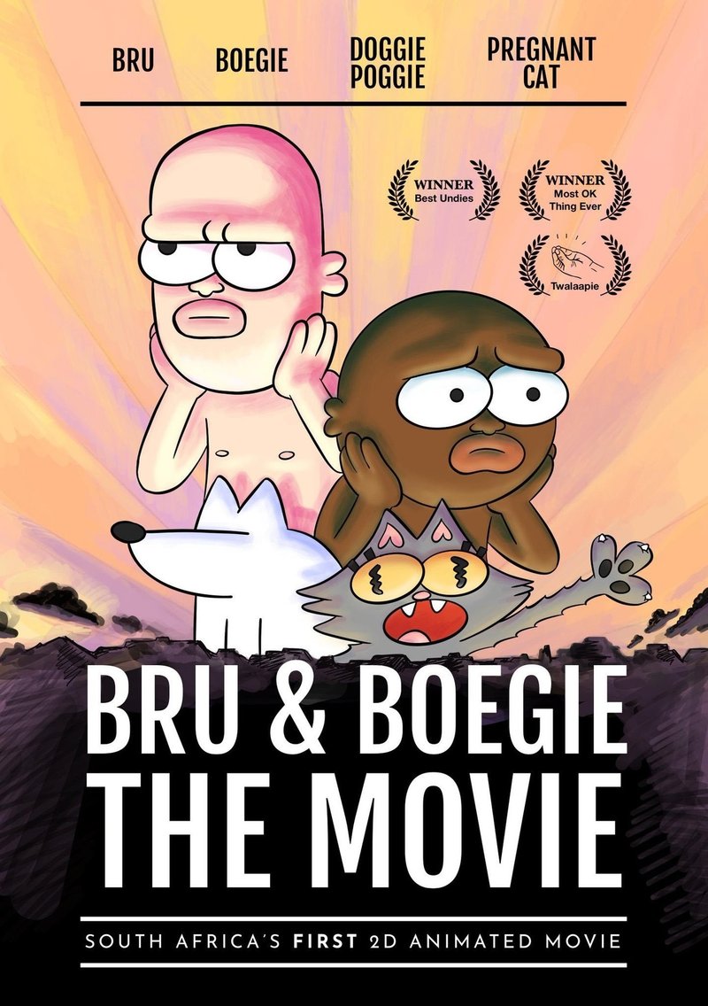 南アフリカ初の2d長編アニメ映画がどうかしている Bru Boegie The Movie の感想 ネジムラ Note 南アフリカ初の2d長編アニメ映画がどうかしている Bru Boegie The Movie の感想 ネジムラ Note