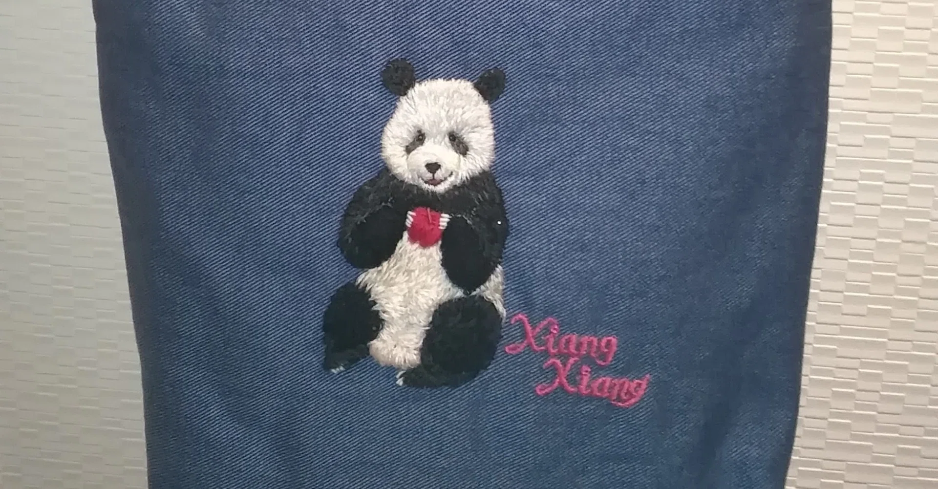 気まぐれ日記】＃10「上野動物園パンダのシャンシャンと、刺繍バッグ