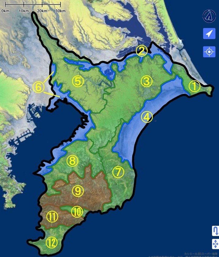 海の上下変動が見える 千葉県南西部平坦 中山間地域 都道府県シリーズvol 14千葉県part1 ゆるく楽しむ Note 海の上下変動が見える 千葉県南西部平坦 中山間地域 都道府県シリーズvol 14千葉県part1 ゆるく楽しむ Note