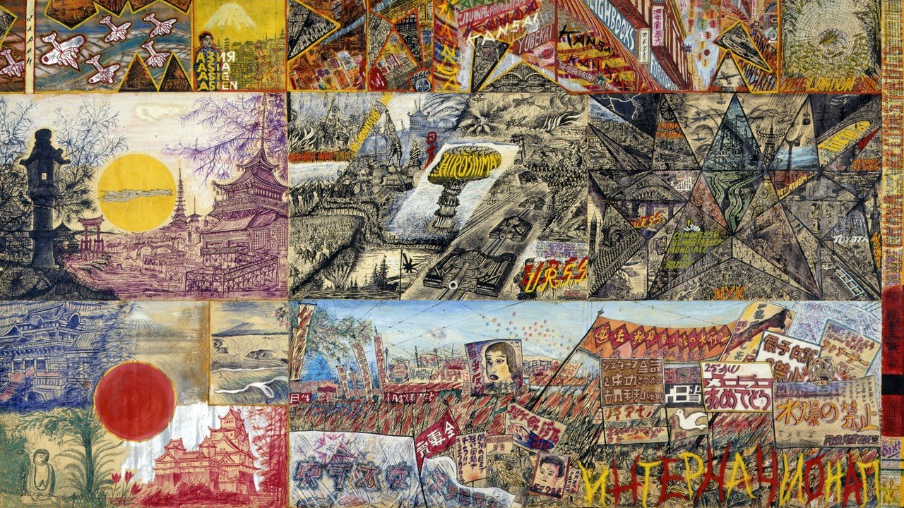 アウトレット 【絵画】MINAKO【アウトサイダーアート】 - lecrazyeat.tw