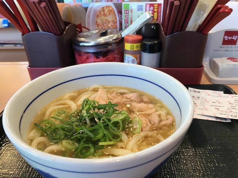 鳥塩うどん