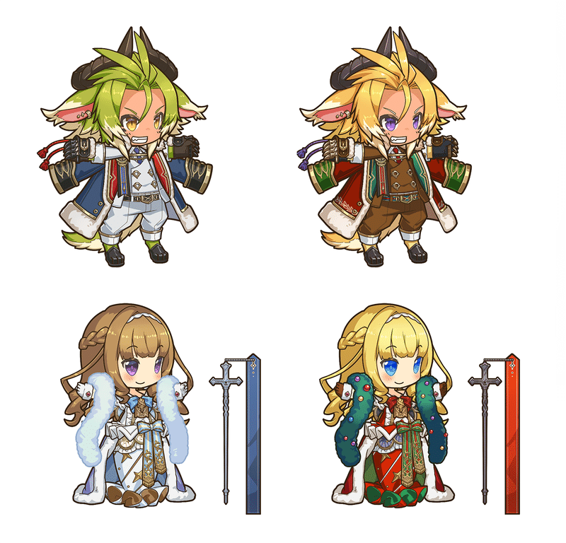 ラスピリ ユニットイラストができるまで Happy Elements カカリアスタジオ Note ラスピリ ユニットイラストができるまで Happy Elements カカリアスタジオ Note