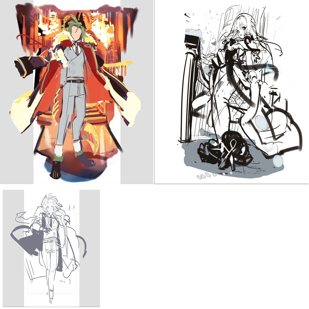 ラスピリ ユニットイラストができるまで Happy Elements カカリアスタジオ Note
