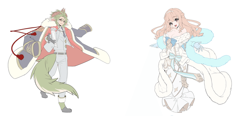 ラスピリ ユニットイラストができるまで Happy Elements カカリアスタジオ Note ラスピリ ユニットイラストができるまで Happy Elements カカリアスタジオ Note