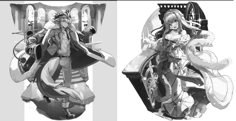 ラスピリ ユニットイラストができるまで Happy Elements カカリアスタジオ Note ラスピリ ユニットイラストができるまで Happy Elements カカリアスタジオ Note
