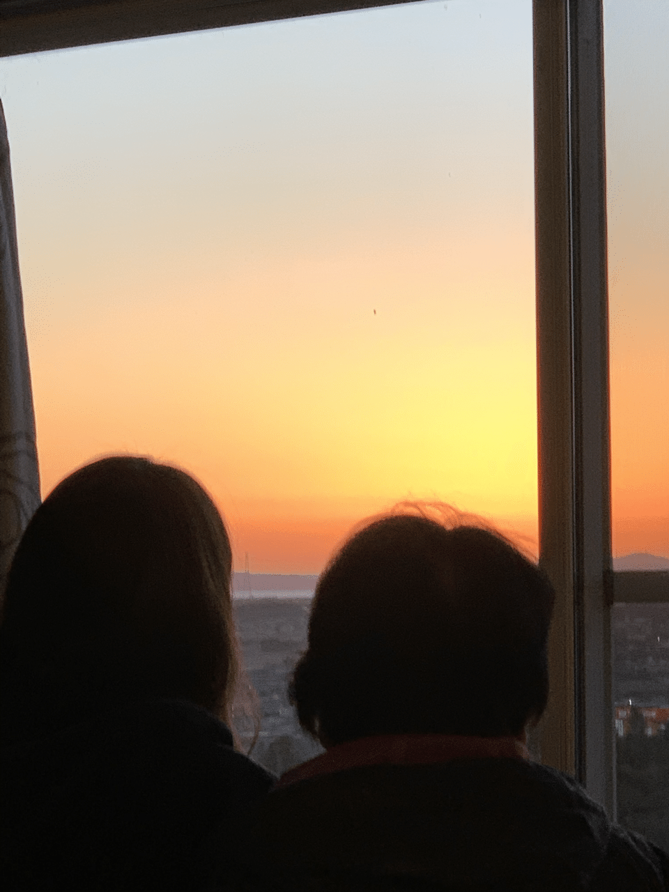 綺麗な夕焼け空と飛行機 きょうやん Note