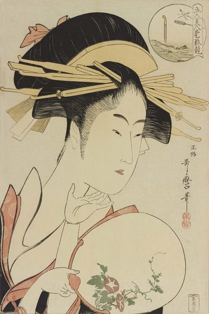 花魁たちは髪にかんざしをどこまで挿すことができるのか、数えてみた 