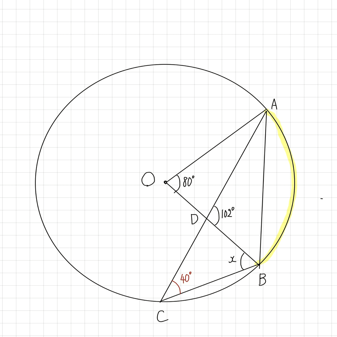 円と角度 中学数学 オープンチャットの質問 Frolights Note