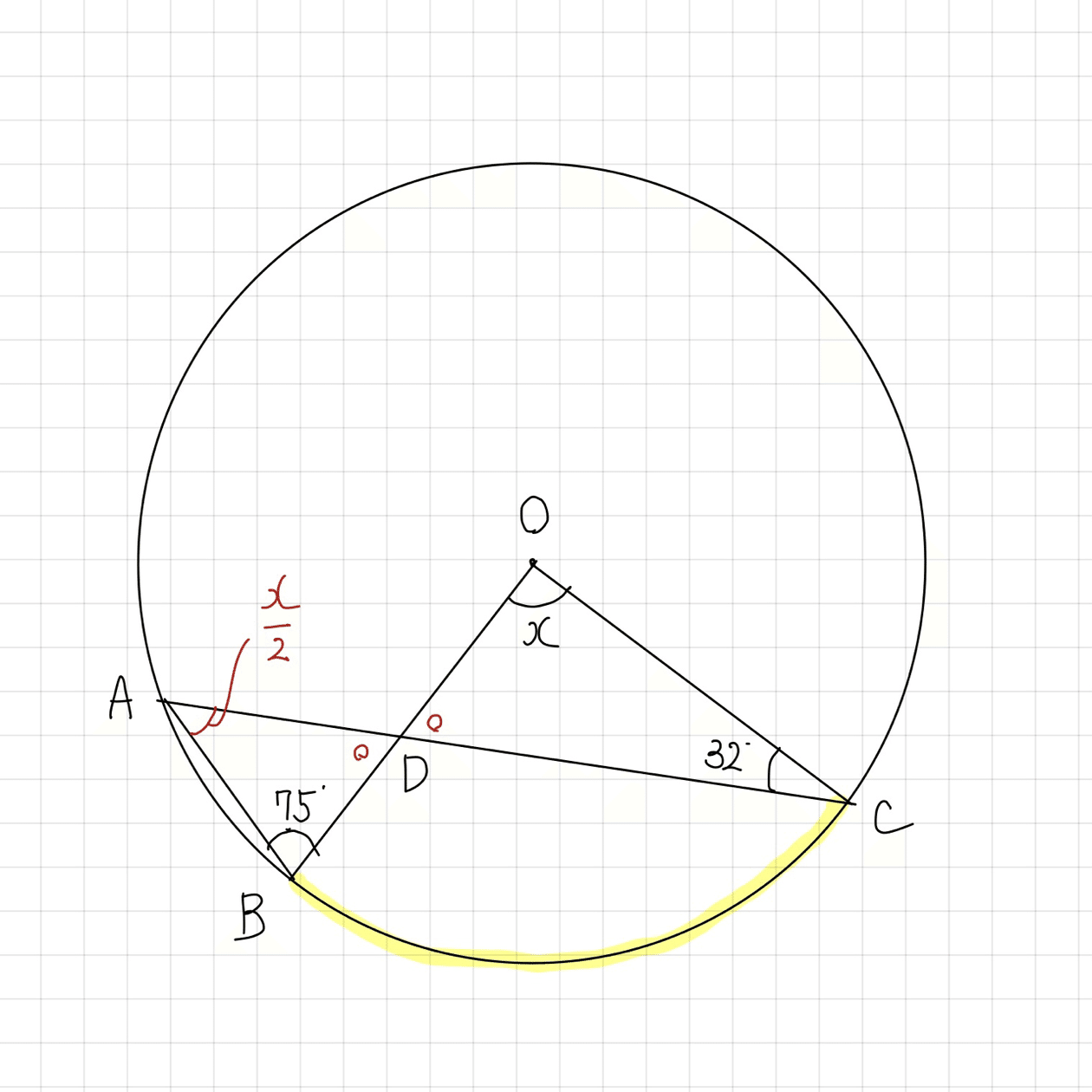 円と角度 中学数学 オープンチャットの質問 Frolights Note