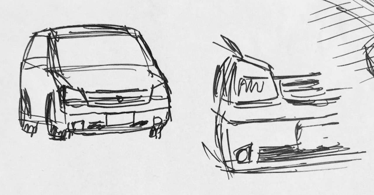 クルマの練習 運転じゃなくて描く方 クルマばか外伝 １ 久保マシン Note