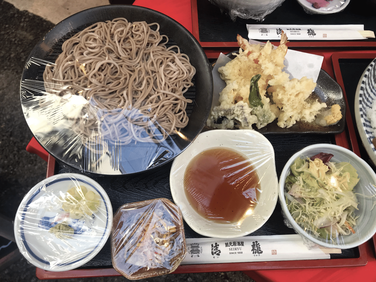 神田出張昼メシ 蔵元居酒屋 清龍 ワンコインランチ 天ぷらそば じゅんいち 金沢 Note