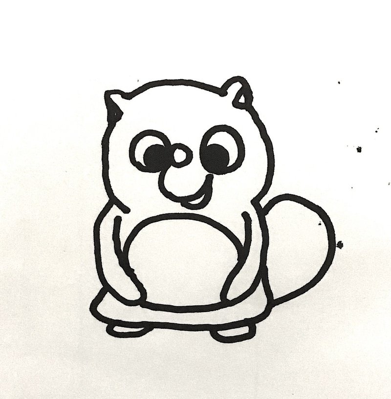 うろおぼ絵 2日目 信楽焼のたぬき 名無しのセミ Note うろおぼ絵 2日目 信楽焼のたぬき 名無しのセミ Note