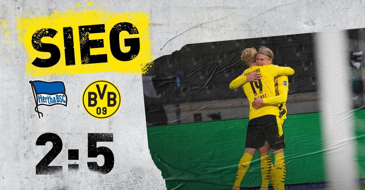 Bvbの試合感想 6 21 ブンデスリーガ 第8節 ヘルタベルリン Vs ボルシアドルトムント Hajime Note